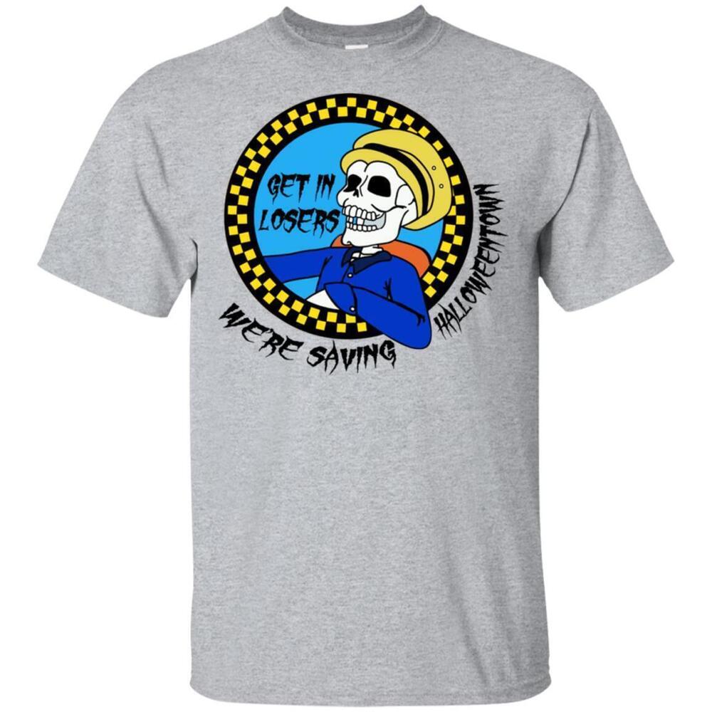 Skeleton Get In Losers Were Saving Halloweentown Shirt